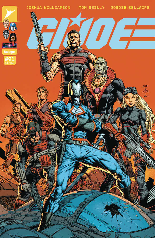 G.I. Joe #1 IMAGE D Finch & Miki Release 11/13/2024 | BD Cosmos