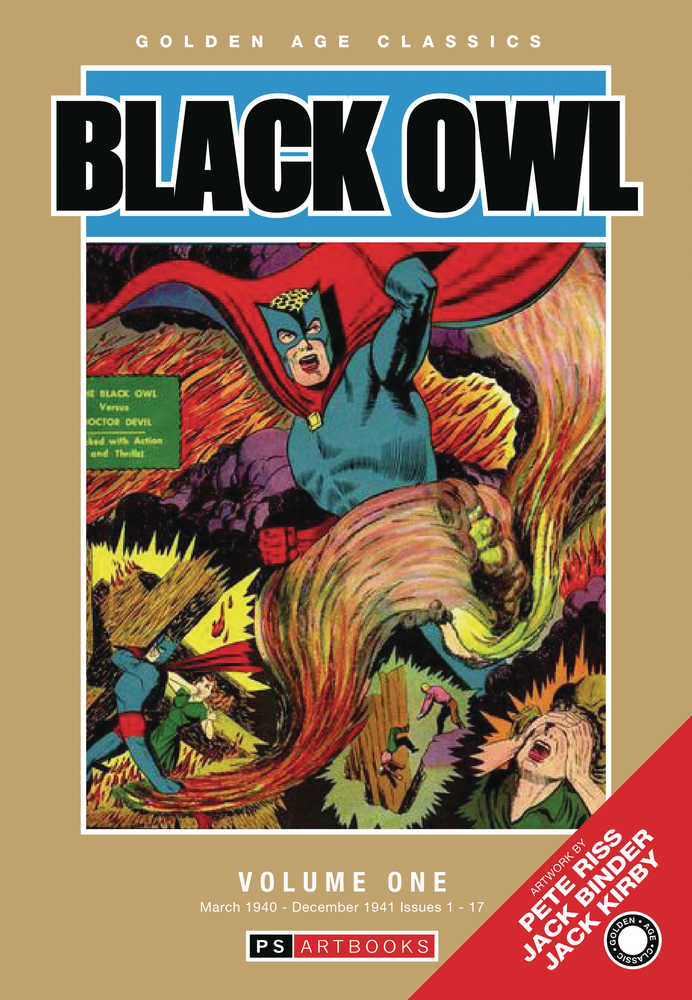 Golden Age Classics Prize Comics Black Owl Hardcover Volume 01 | BD Cosmos