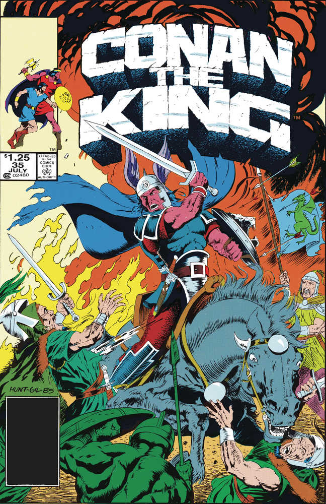 King Conan: The Original Comics Omnibus Vol. 2 DM Edition | BD Cosmos