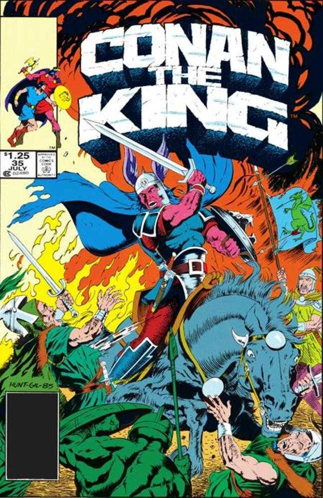 King Conan The Original Comics Omnibus Hardcover Volume 02 Direct Market Edition Judith Hunt Cover (Mature) | BD Cosmos