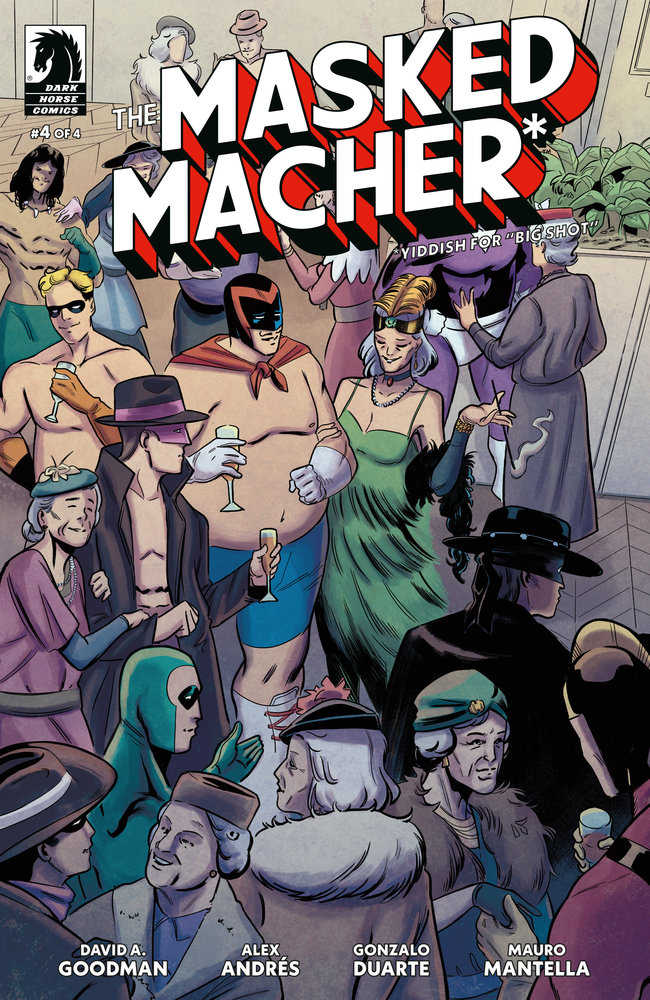 The Masked Macher #4 Dark Horse A AndréS Release 12/18/2024 | BD Cosmos