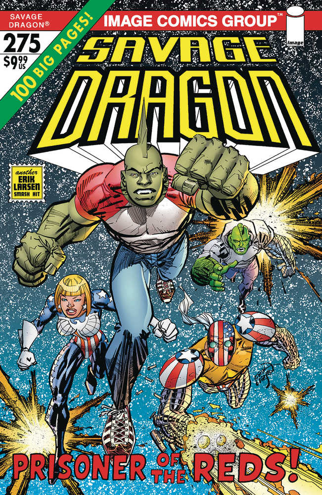 Savage Dragon #275 IMAGE B Larsen Release 11/27/2024 | BD Cosmos