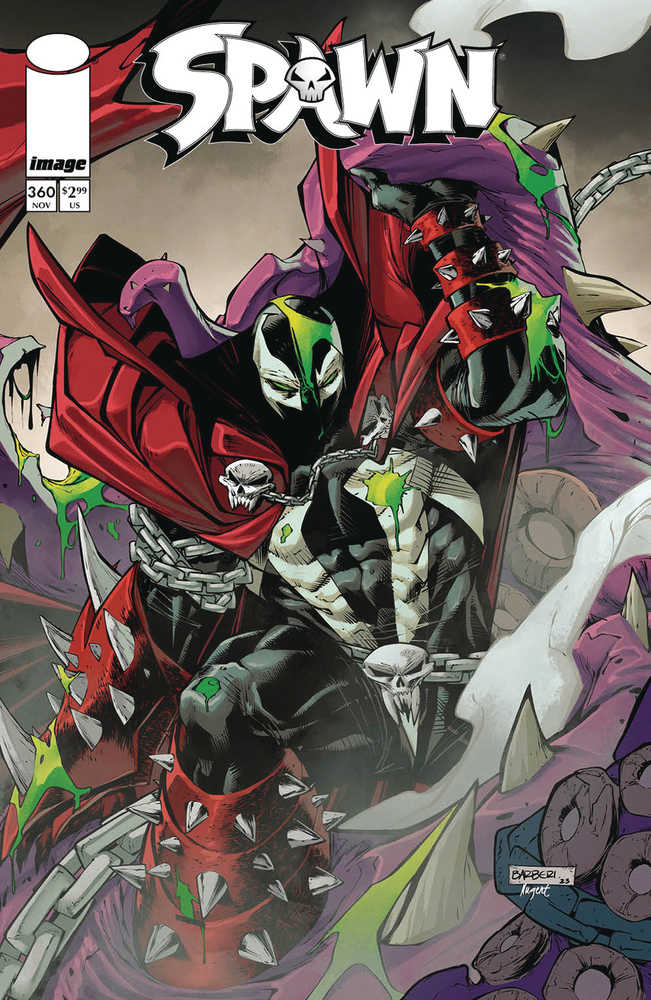 Spawn #360 IMAGE Barberi Release 11/27/2024 | BD Cosmos