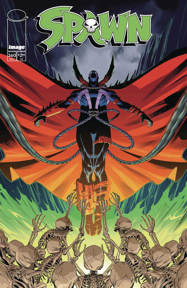 Spawn #360 IMAGE B Failla Release 11/27/2024 | BD Cosmos