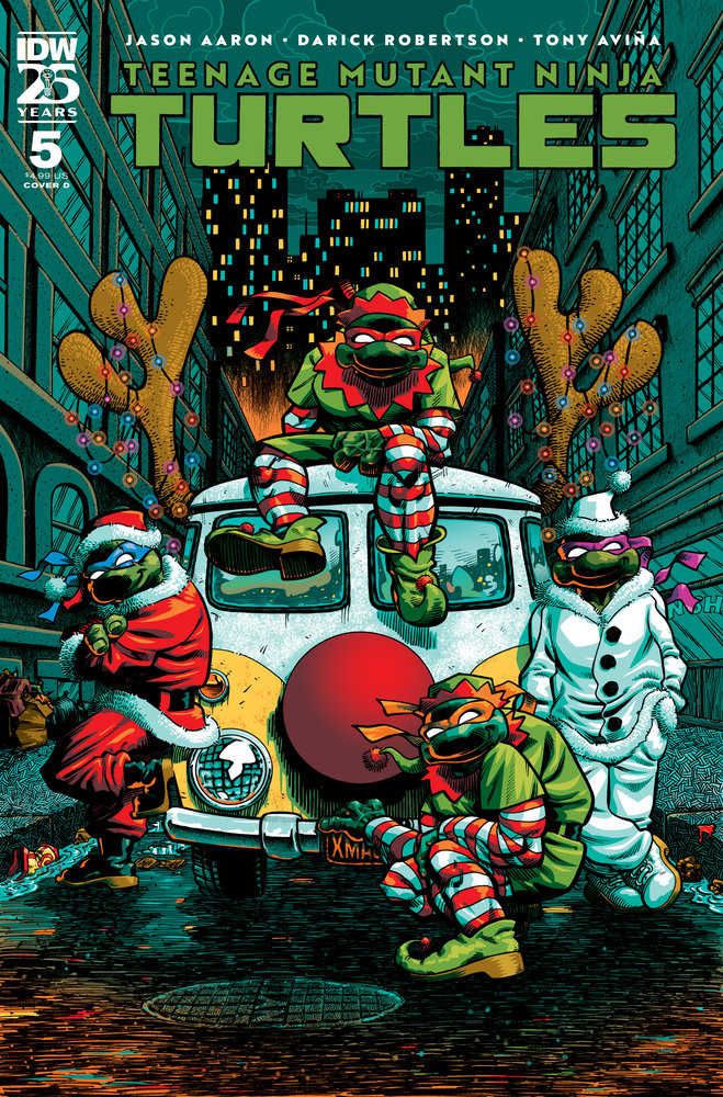 TMNT 2024 #5 IDW D J. Gonzo Release 12/18/2024 | BD Cosmos