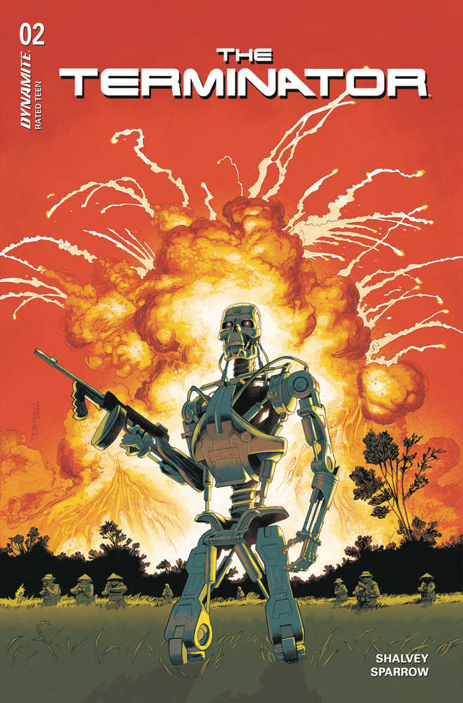 Terminator #2 DYNAMITE E Shalvey Foil 11/20/2024 | BD Cosmos