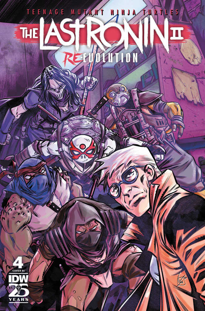 TMNT Last Ronin II Re-Evolution #4 IDW 1:50 Federici Release 01/08/2025 | BD Cosmos