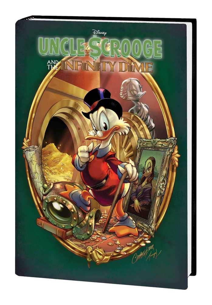 Uncle Scrooge Infinity Dime Gallery Edition Hardcover Campbell Direct Market Variant | BD Cosmos