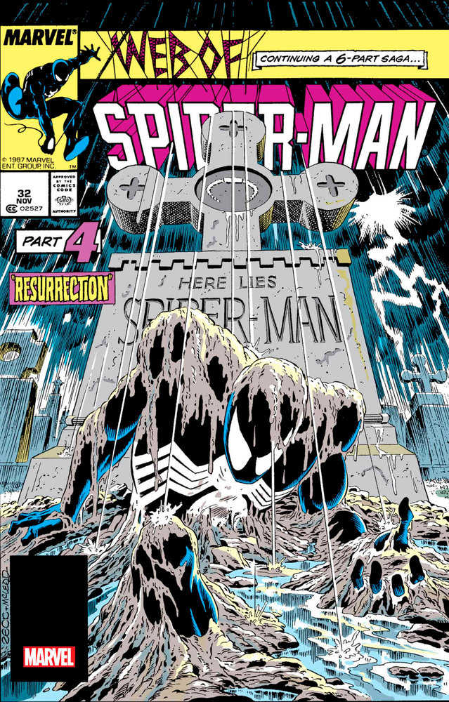 Web Of Spider-Man #32 MARVEL Facsimile Release 11/13/2024 | BD Cosmos