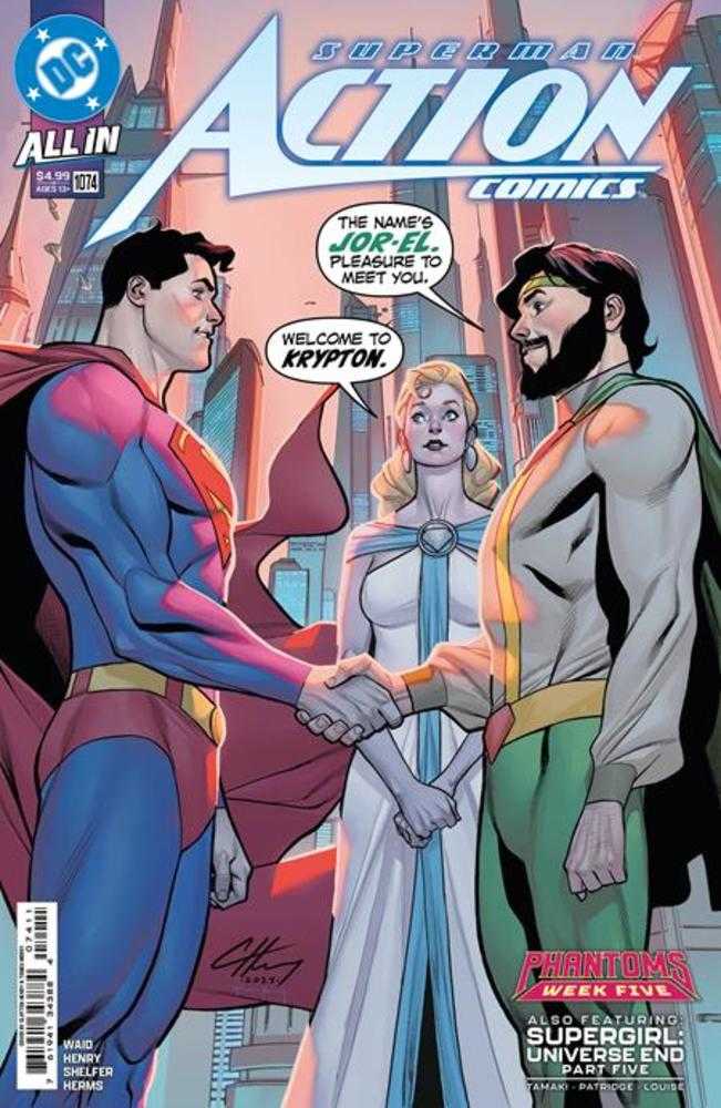 Action Comics #1074 Cover A Clayton Henry | BD Cosmos