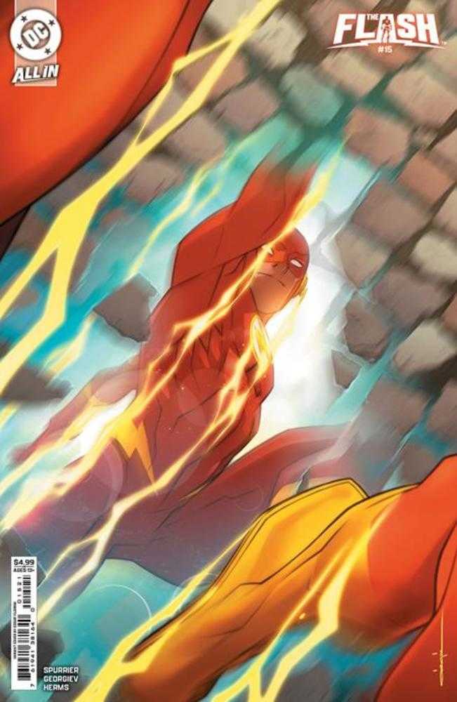 Flash #15 Cover B Ozgur Yildirim Card Stock Variant | BD Cosmos