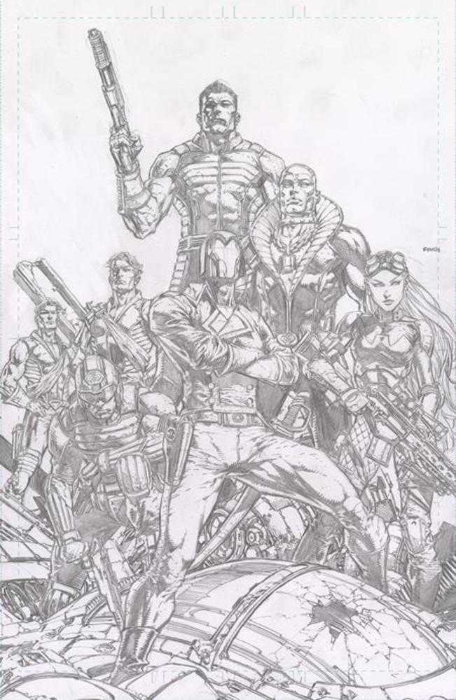 G.I. Joe #1 IMAGE 1:500 Finch B&W Release 11/13/2024 | BD Cosmos