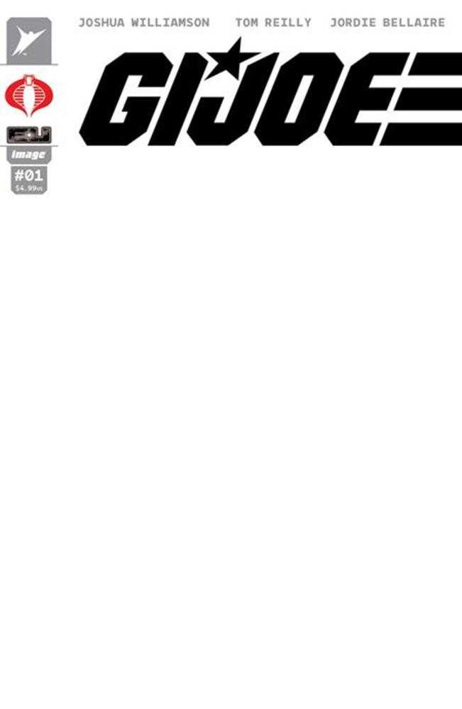 G.I. Joe #1 IMAGE O Blank Cobra Release 11/13/2024 | BD Cosmos