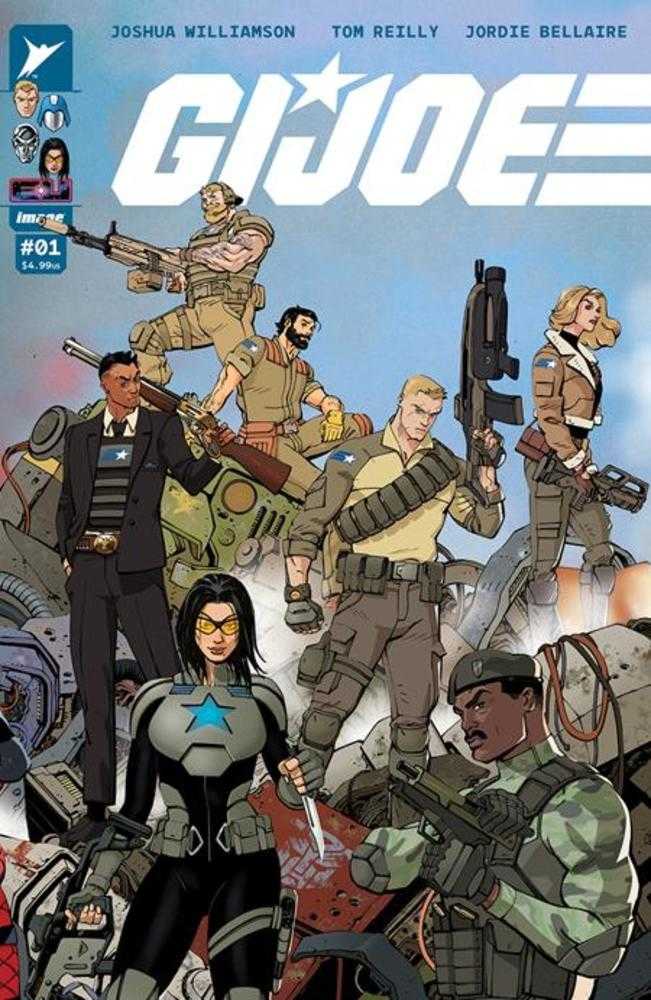 G.I. Joe #1 IMAGE P Reilly Wraparound Foil Release 11/13/2024 | BD Cosmos