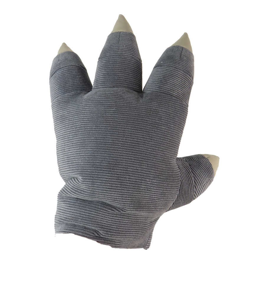 Godzilla Original Series Gray Claws Plush Gloves | BD Cosmos