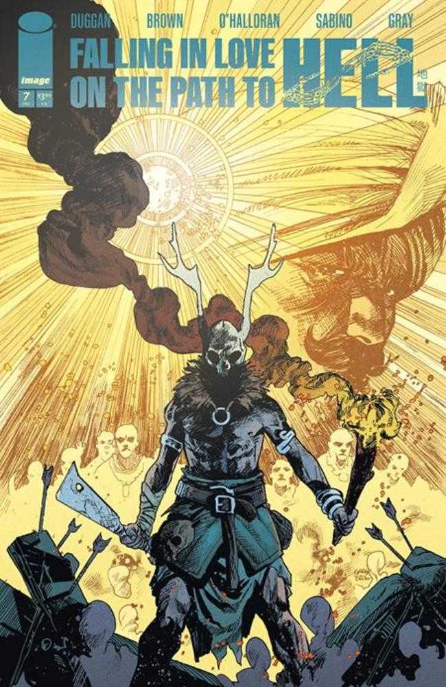 Falling In Love On The Path To Hell #7 Cover A Garry Brown (Mature) | BD Cosmos