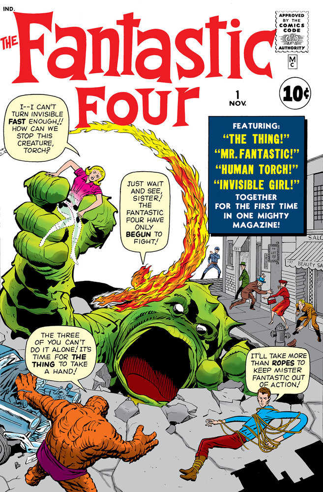 FANTASTIC FOUR #1 MARVEL FACSIMILE EDITION NEW PRINTING 01/08/2025 | BD Cosmos