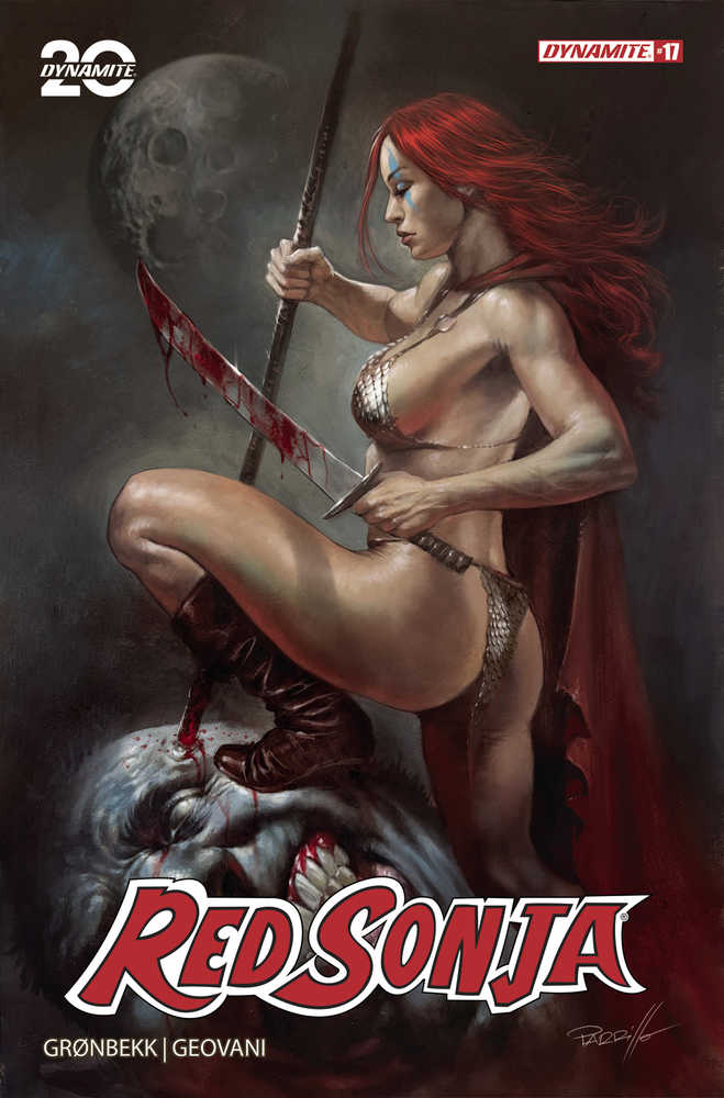 Red Sonja 2023 #17 DYNAMITE A Parrillo Release 01/08/2025 | BD Cosmos