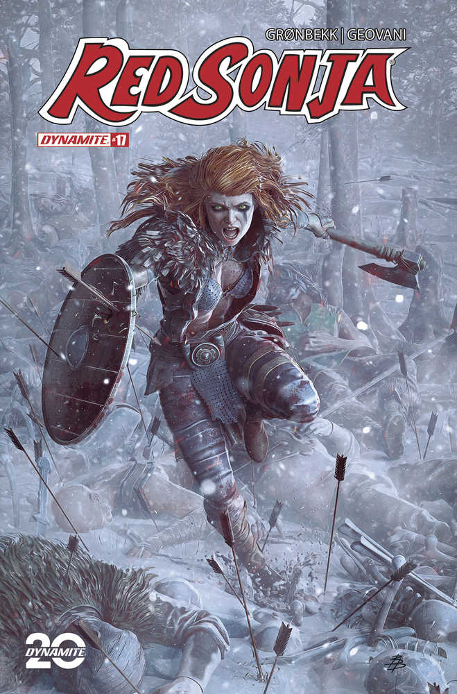 Red Sonja 2023 #17 DYNAMITE B Barends Release 01/08/2025 | BD Cosmos