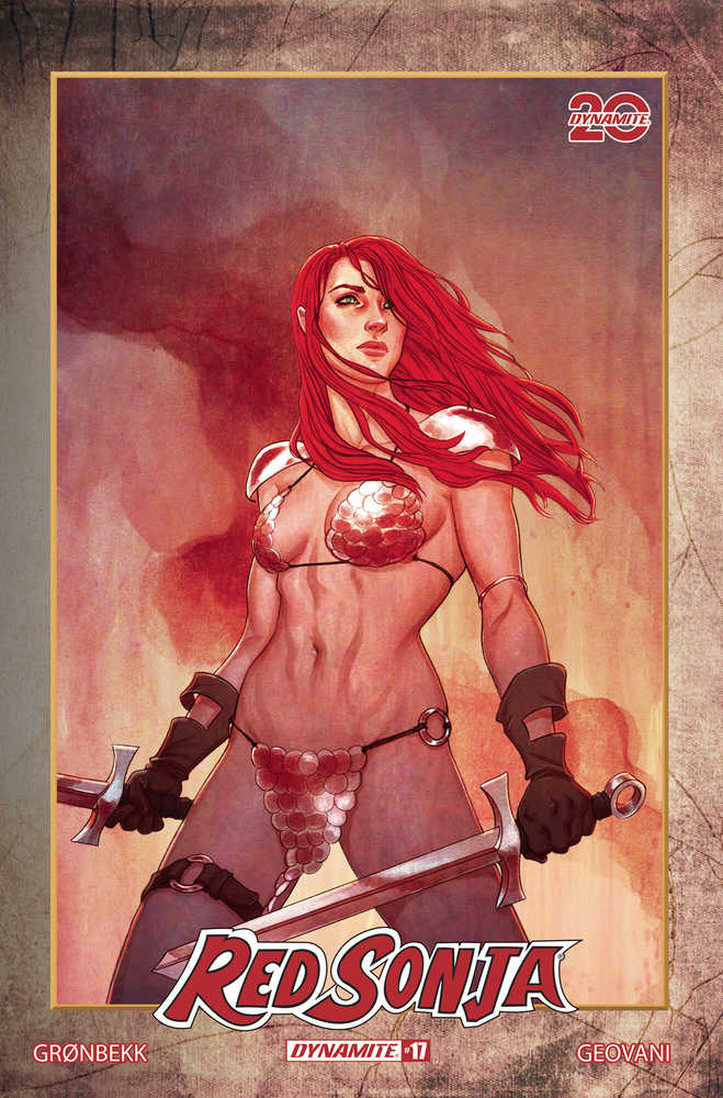 Red Sonja 2023 #17 DYNAMITE F 1:10 Frison Icon 01/08/2025 | BD Cosmos