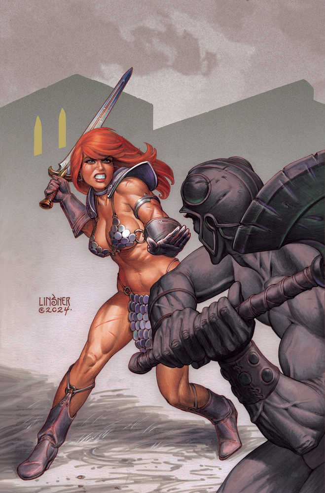 Red Sonja 2023 #17 DYNAMITE H 1:15 Linsner Virgin 01/08/2025 | BD Cosmos