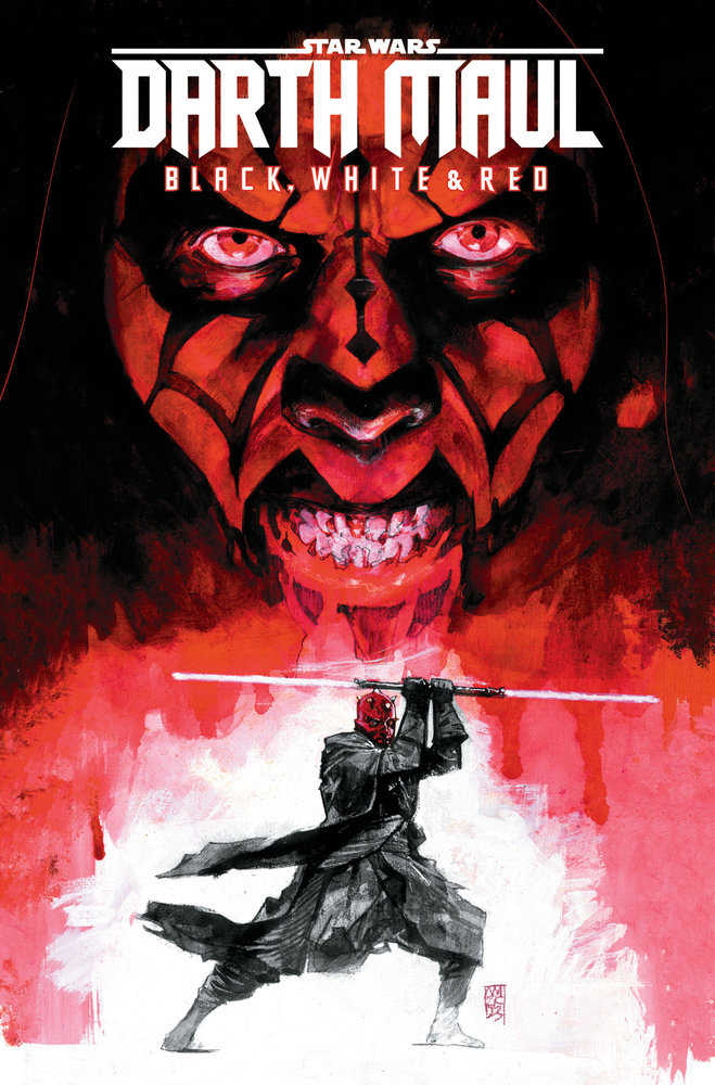 Star Wars: Darth Maul - Black, White & Red Treasury Edition | BD Cosmos