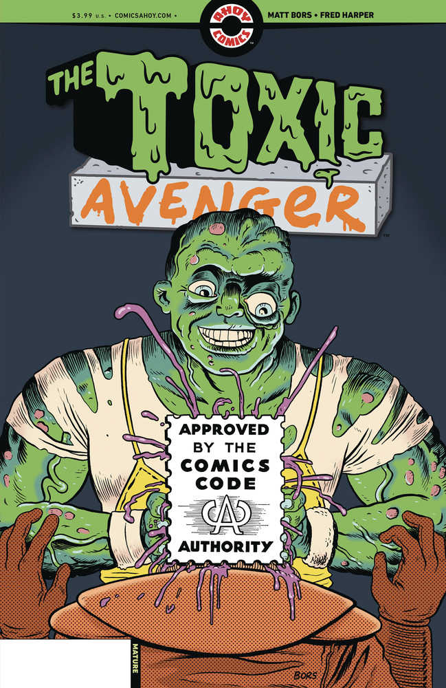 Toxic Avenger #3 AHOY 1:3 Bors 12/11/2024 | BD Cosmos