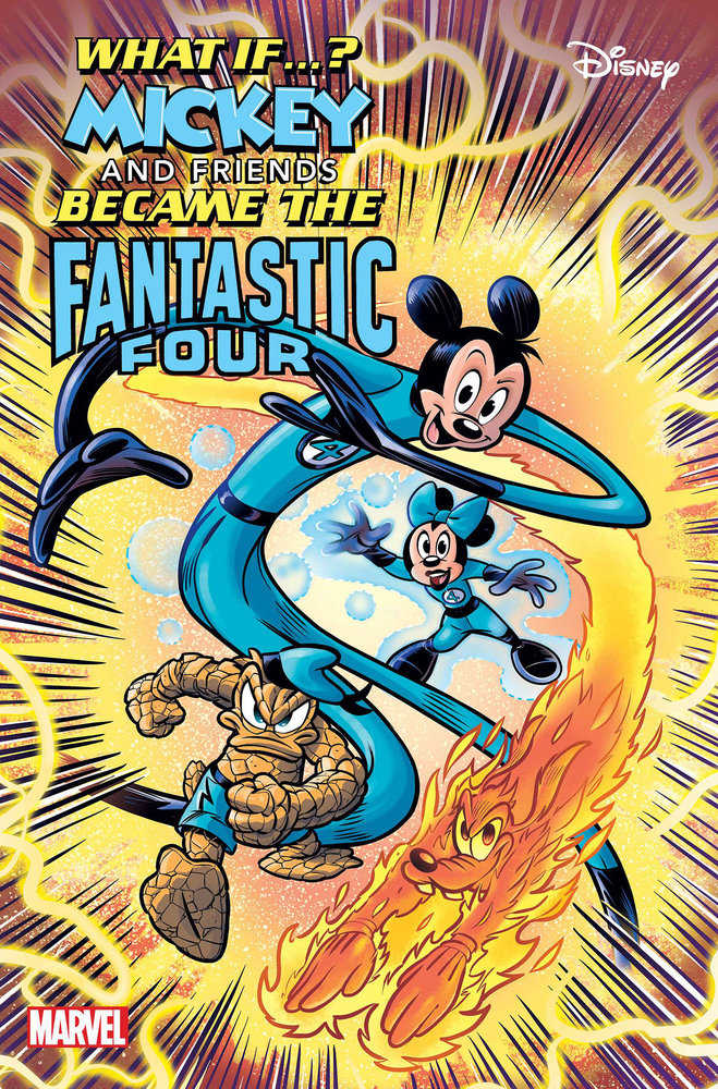 WHAT IF MICKEY BECAME FANTASTIC FOUR #1 MARVEL Release 01/08/2025 | BD Cosmos