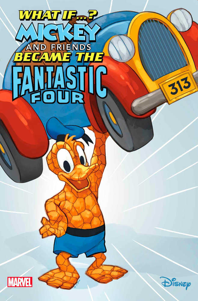 WHAT IF MICKEY BECAME FANTASTIC FOUR #1 MARVEL NOTO THING 01/08/2025 | BD Cosmos