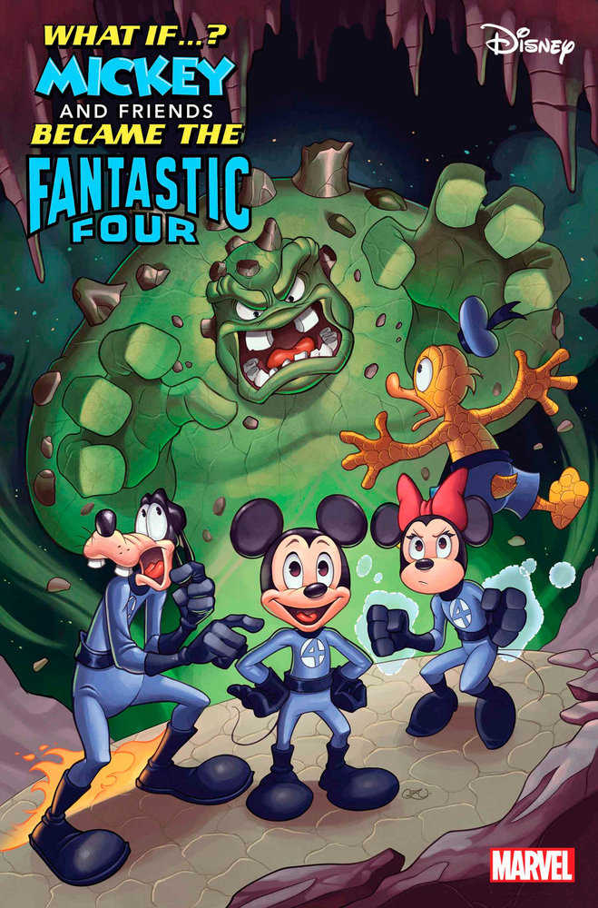 WHAT IF MICKEY BECAME FANTASTIC FOUR #1 MARVEL SIE ZULLO 01/08/2025 | BD Cosmos