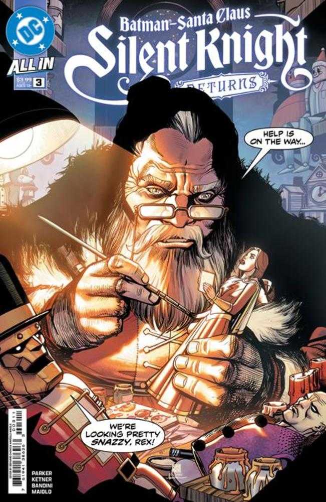 Batman Santa Claus Silent Knight Returns #3 (Of 5) Cover A Bernard Chang | BD Cosmos