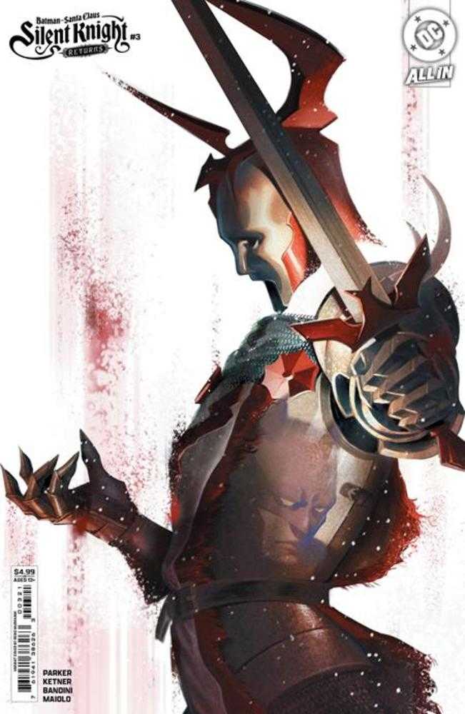 Batman Santa Claus Silent Knight Returns #3 (Of 5) Cover B Reiko Murakami Card Stock Variant | BD Cosmos