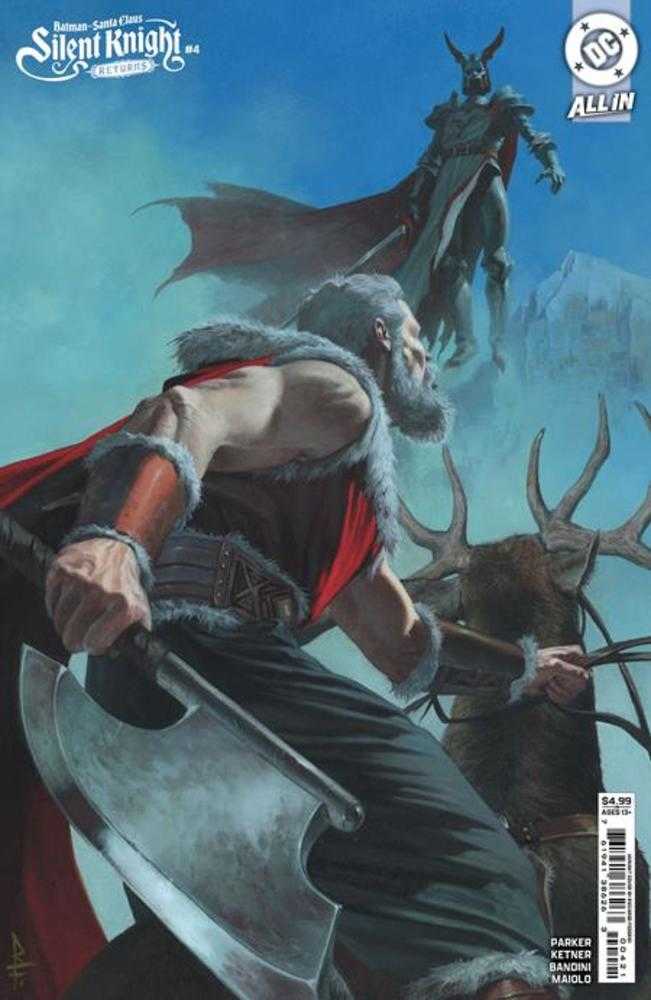 Batman Santa Claus Silent Knight Returns #4 (Of 5) Cover B Riccardo Federici Card Stock Variant | BD Cosmos