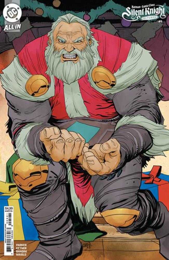 Batman Santa Claus Silent Knight Returns #5 (Of 5) Cover B Pete Woods Card Stock Variant | BD Cosmos