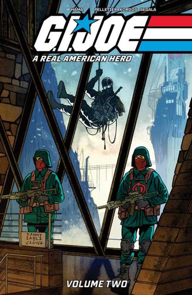 G.I. Joe A Real American Hero TPB Volume 02 Direct Market Exclusive Danny Earls Cover | BD Cosmos