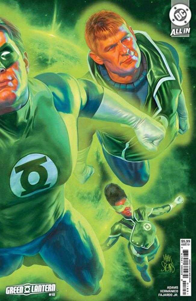 Green Lantern #18 Cover C Mark Spears Connecting Card Stock Variant | BD Cosmos