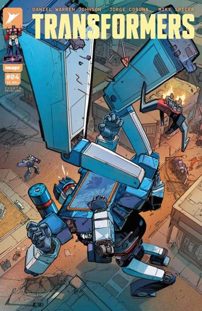 Transformers #4 4th Print Image 10/30/2024 | BD Cosmos