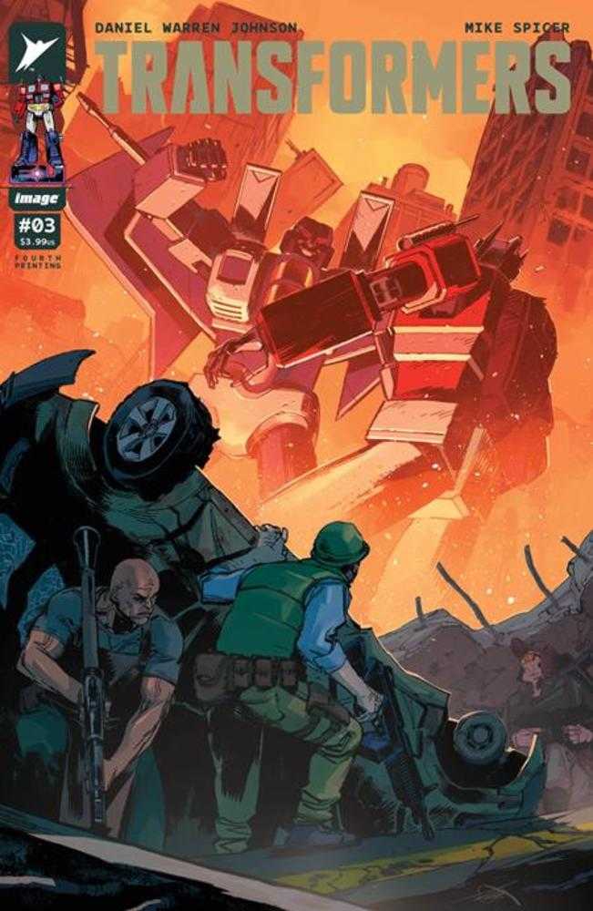 Transformers #3 4th Print Image Release 10/30/2024 | BD Cosmos