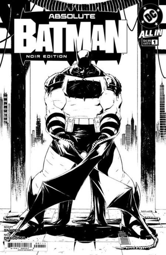 Absolute Batman Noir Edition #1 DC A Nick Dragotta 11/13/2024 | BD Cosmos