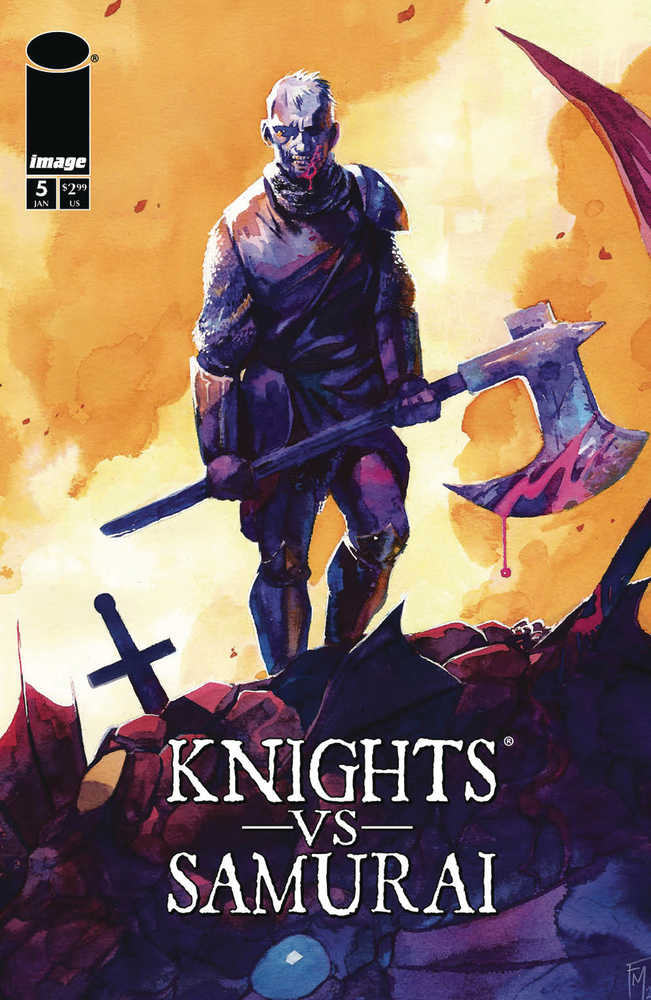 Knights vs Samurai #5 IMAGE B Mele Release 01/15/2025 | BD Cosmos