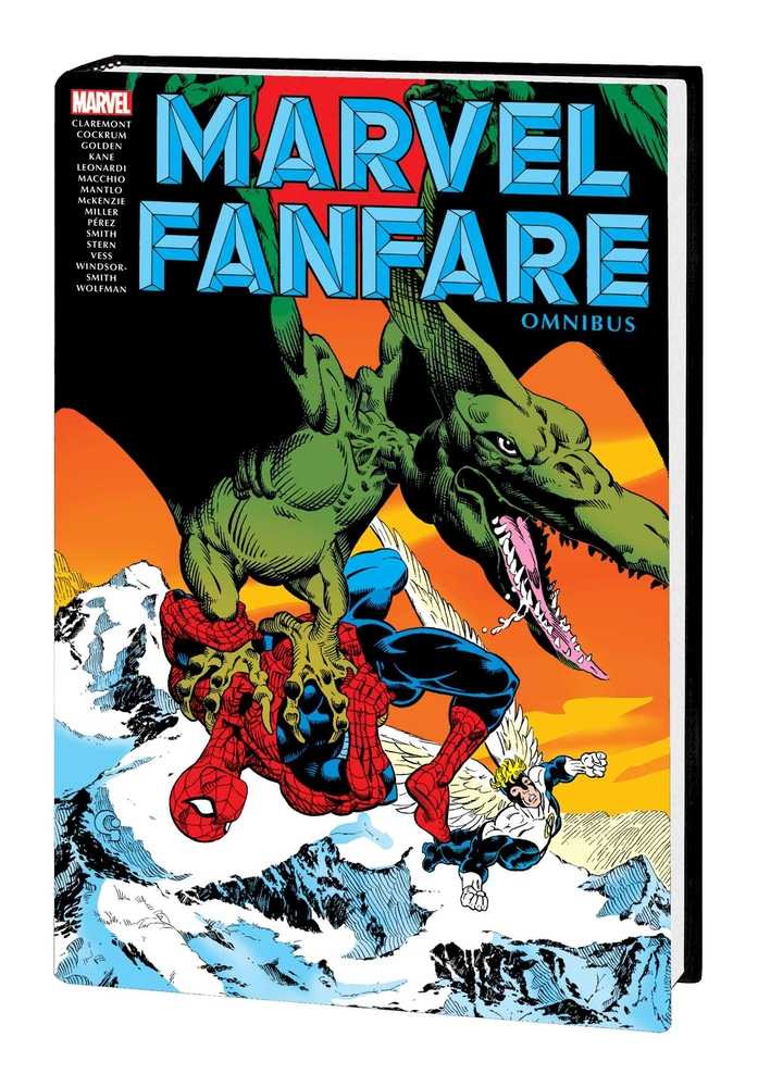 Marvel Fanfare Omnibus Hardcover Volume 01 Michael Golden Cover | BD Cosmos