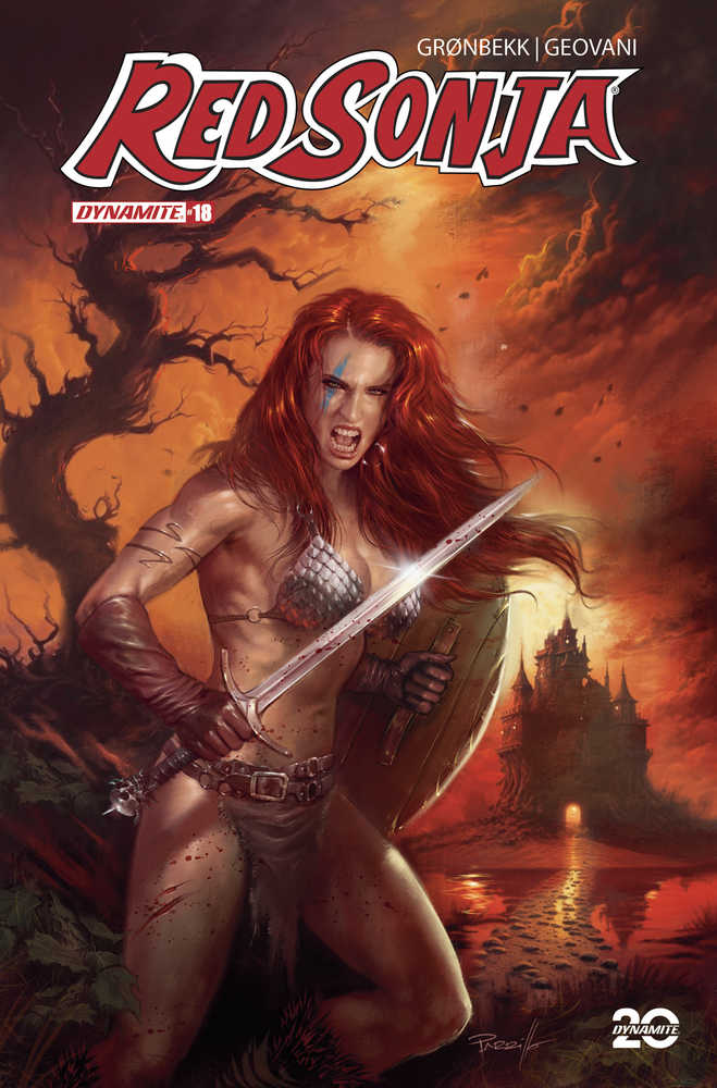 Red Sonja 2023 #18 DYNAMITE A Parrillo Release 01/29/2025 | BD Cosmos