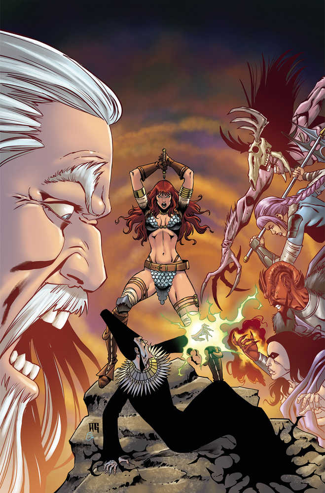 Red Sonja 2023 #18 DYNAMITE 1:15 Geovanni Virgin Release 01/29/2025 | BD Cosmos