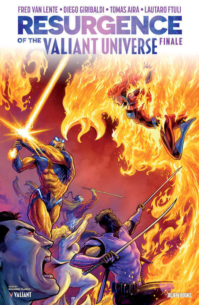 Resurgence Valiant Finale One Shot Cover A Fajardo | BD Cosmos