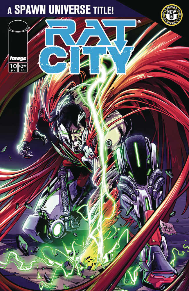 Spawn Rat City #10 IMAGE A Carlos Release 01/22/2025 | BD Cosmos