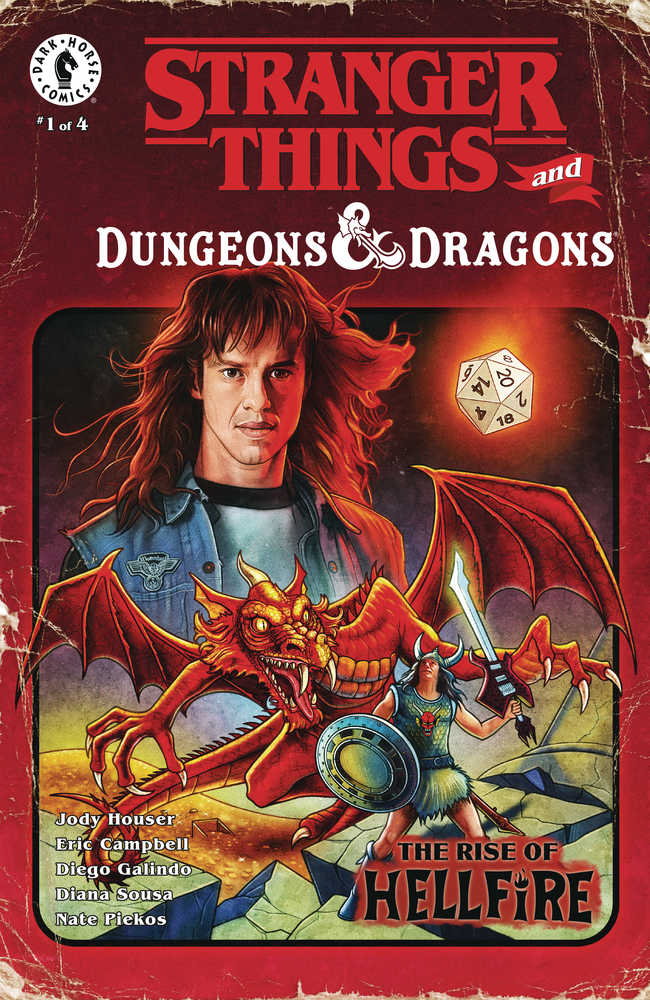 Stranger Things & D&D Rise of Hellfire #1 DH B Lambert Release 02/19/2025 | BD Cosmos