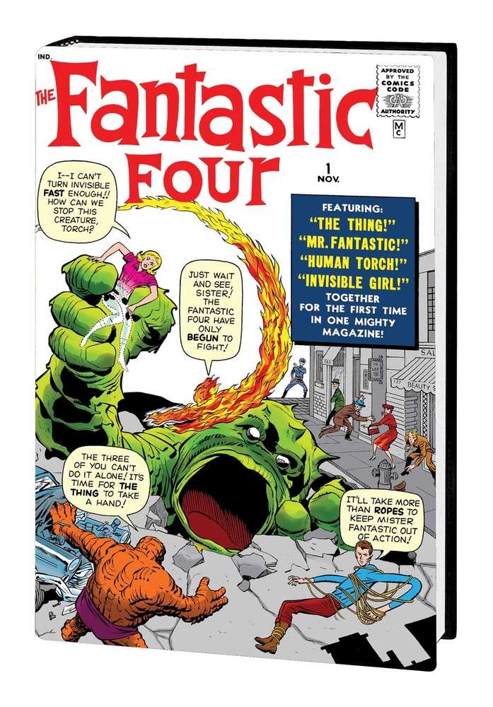 The Fantastic Four Omnibus Hardcover Volume 01 Jack Kirby Direct Market Variant | BD Cosmos