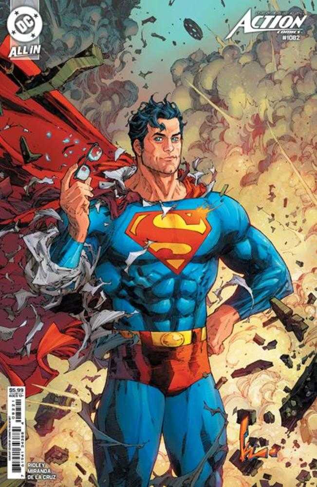 Action Comics #1082 Cover C Kenneth Rocafort Card Stock Variant | BD Cosmos