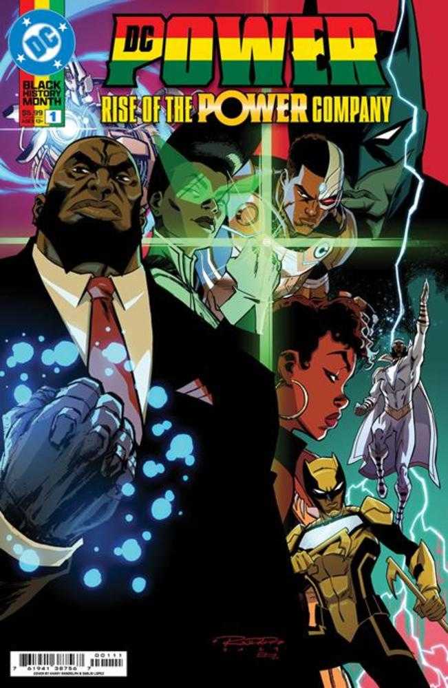 DC Power Rise Of The Power Company #1 (One Shot) Cover A Khary Randolph | BD Cosmos