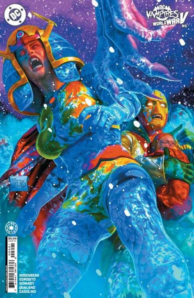 DC vs Vampires World War V #6 (Of 12) Cover B Mark Spears Card Stock Variant | BD Cosmos